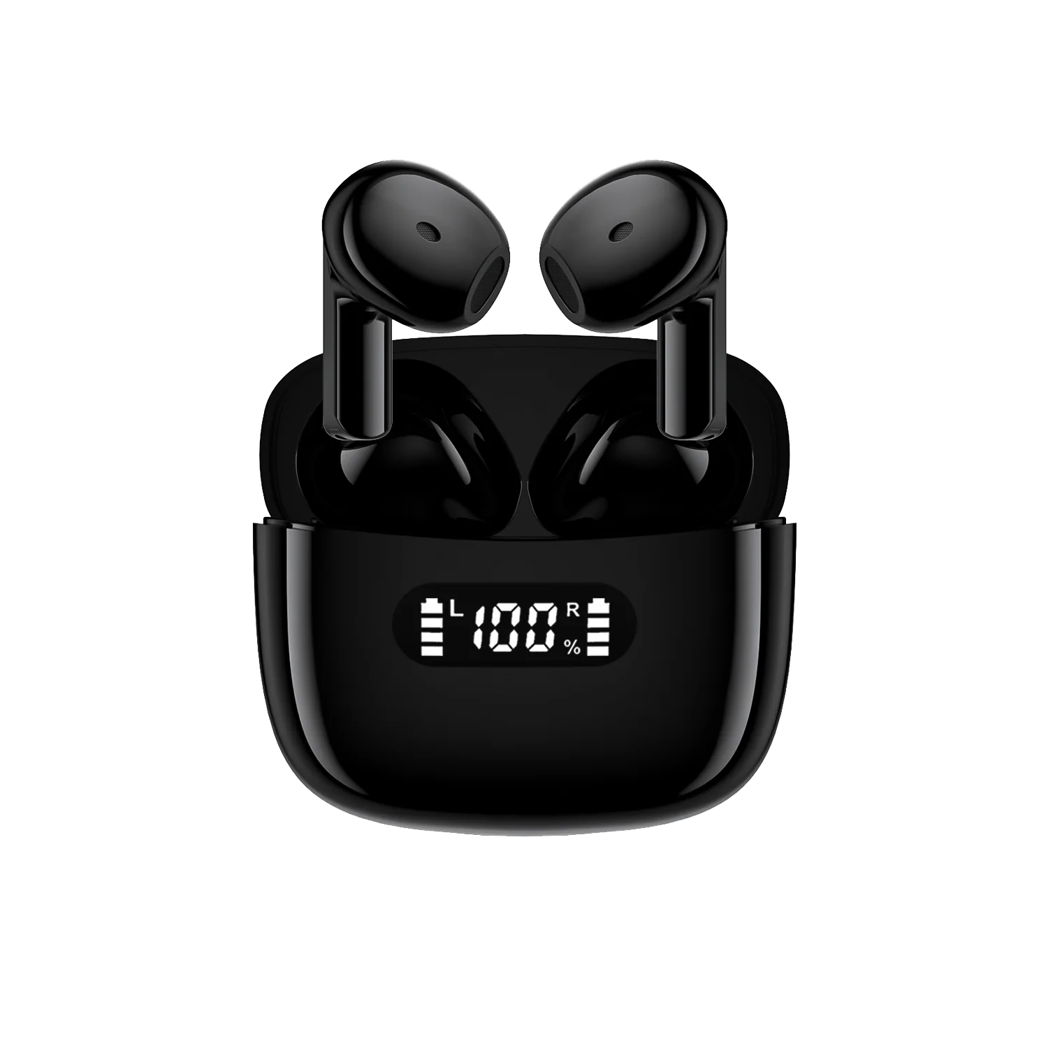 Wireless Earbuds Bluetooth 5.2 Light-Weight HiFi Stereo Headphones with LED Digital Display